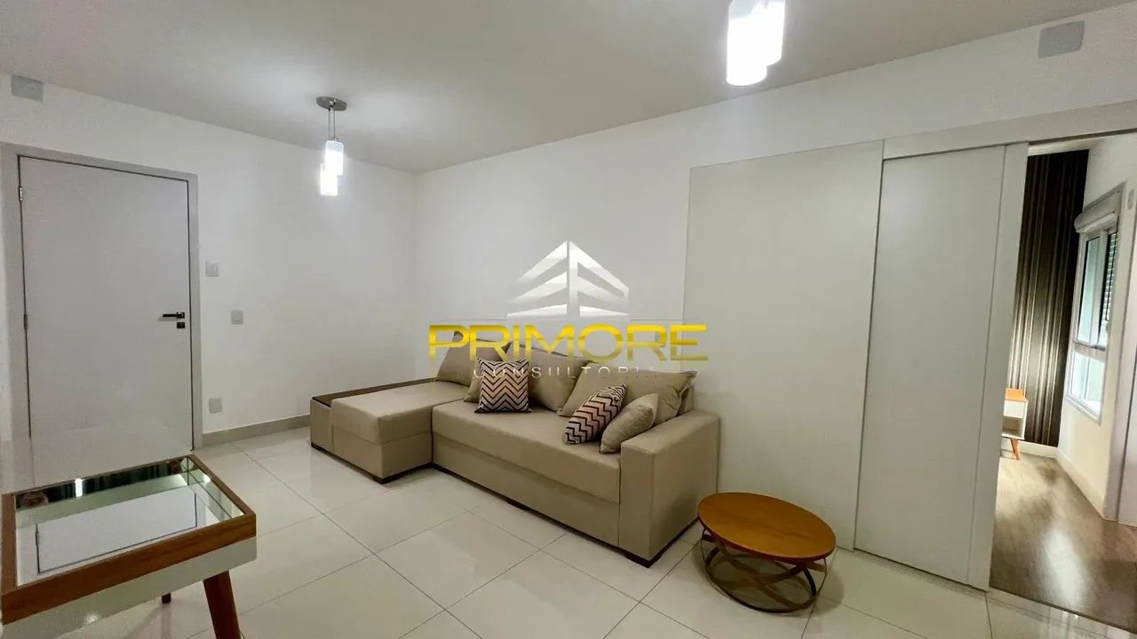 Apartamento mobiliado 1 quarto, 55m² com lazer completo no Vila da Serra. - Foto 5