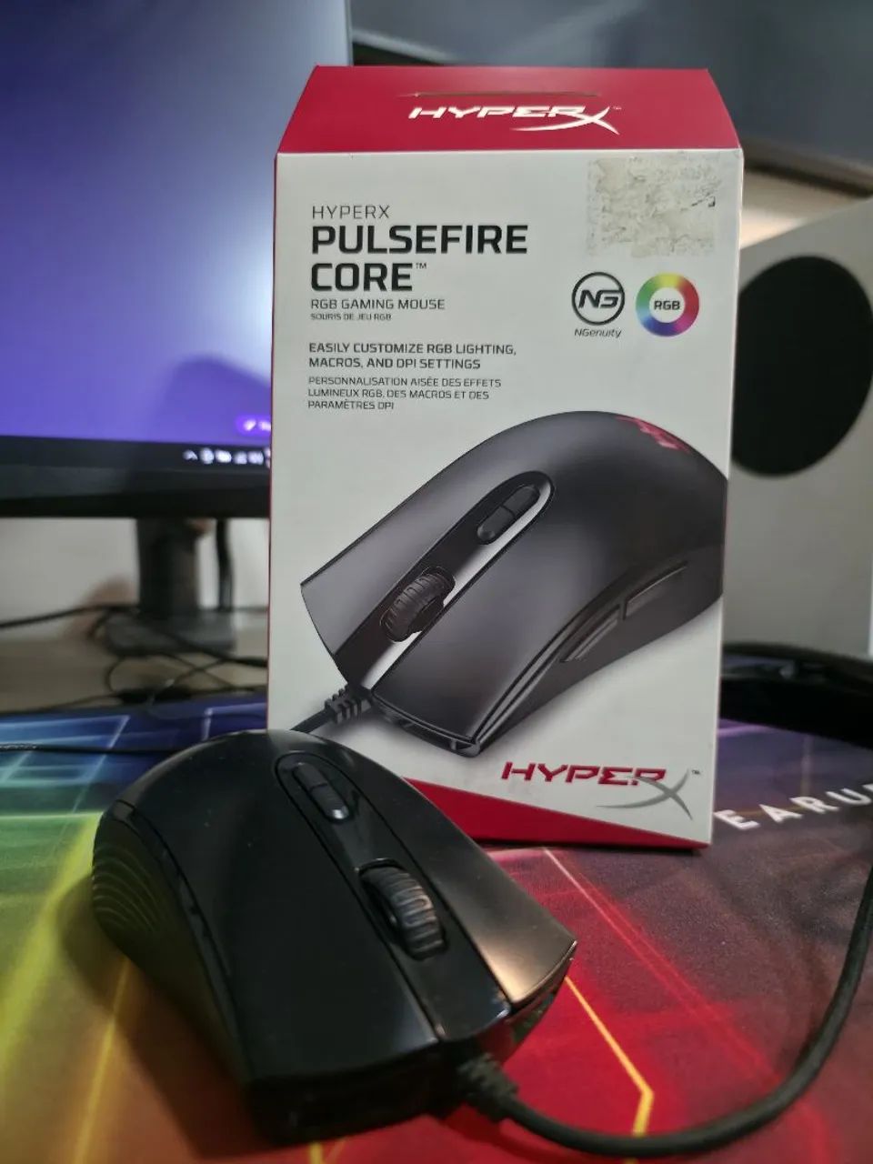 Mouse gamer HyperX Pulsefire Core RGB