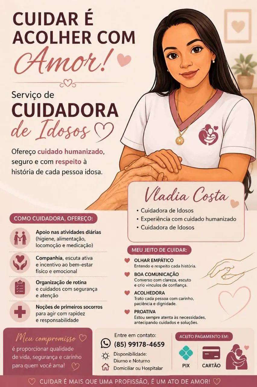 Cuidadora de idosos 
