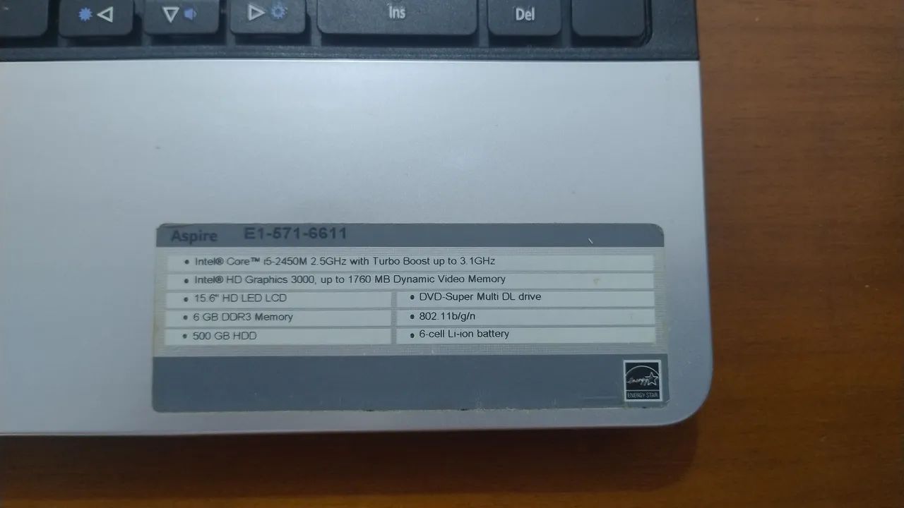 Acer Aspire E1-571 - Foto 3