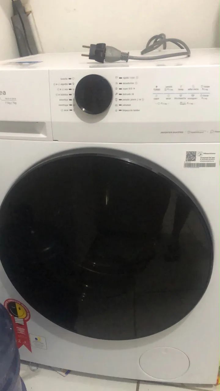 Lava e Seca Midea + Placa Nova - Foto 5