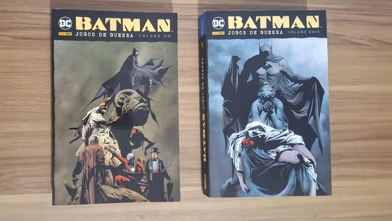 HQ Batman Jogos de Guerra vol 1 e Vol 2 