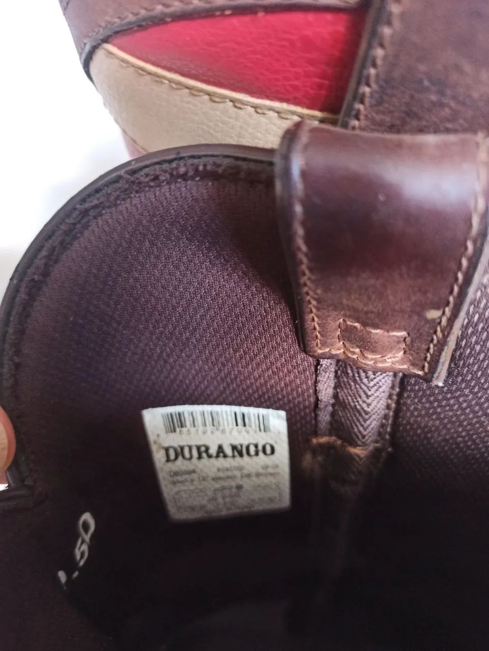Bota Durango Rebel couro impermeável original - Foto 5