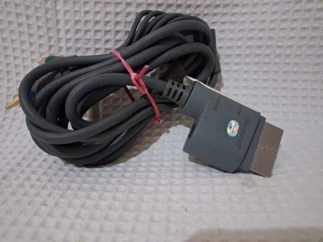 CABO VIDEO COMPONENTE XBOX 360 ORIGINAL