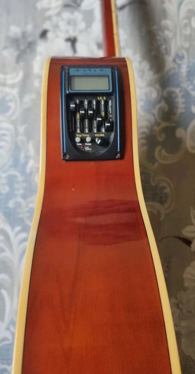 Violão Di Giorgio Iron eletroacústico - Excelente  - Foto 5