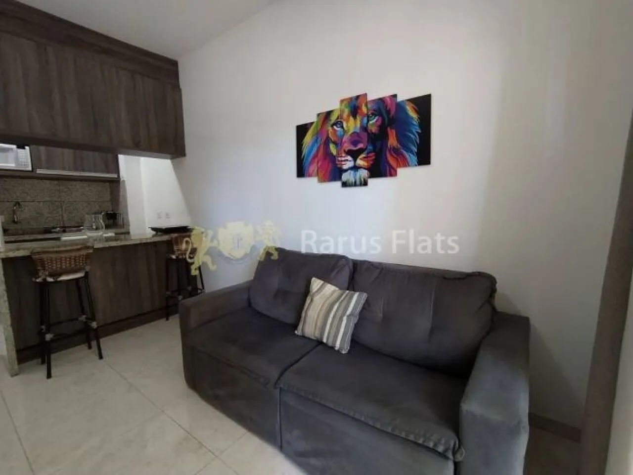 Flat com 1 Quarto para alugar, 34m² - Morumbi