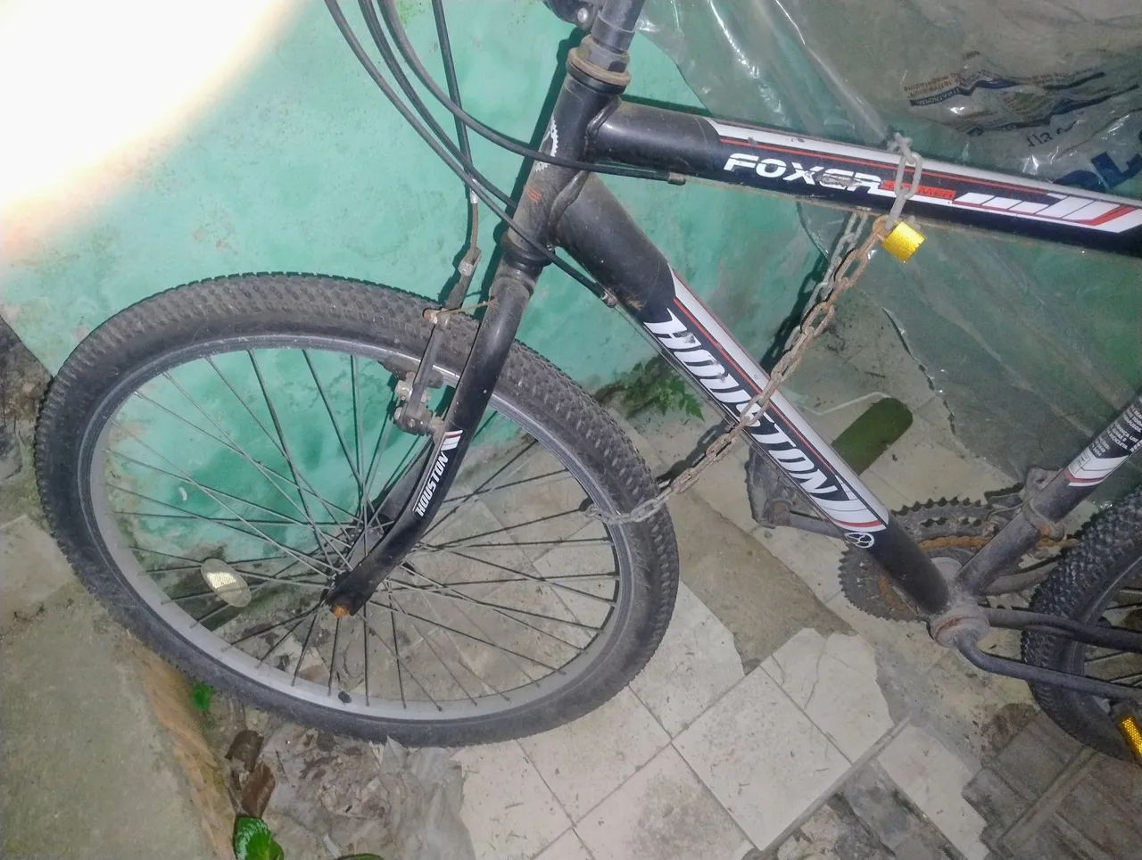 Bicicleta Houston Foxer Hammer Aro 26 - Usada - Foto 3