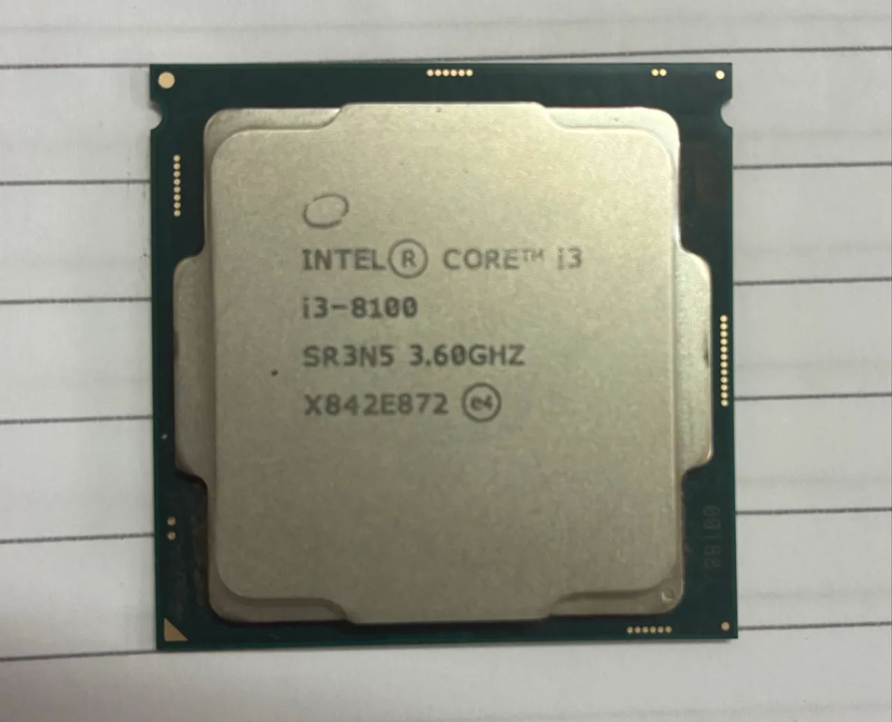 PROCESSADOR i3 8100 - oitava geração 