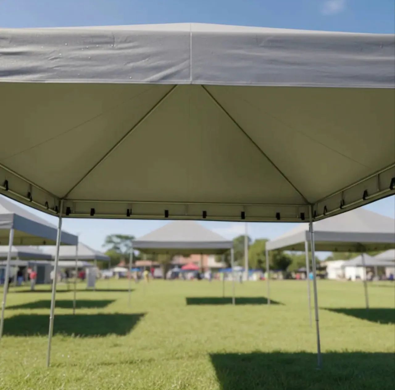 TENDA 6 X 6 M GALVANIZADA PIRAMIDAL 