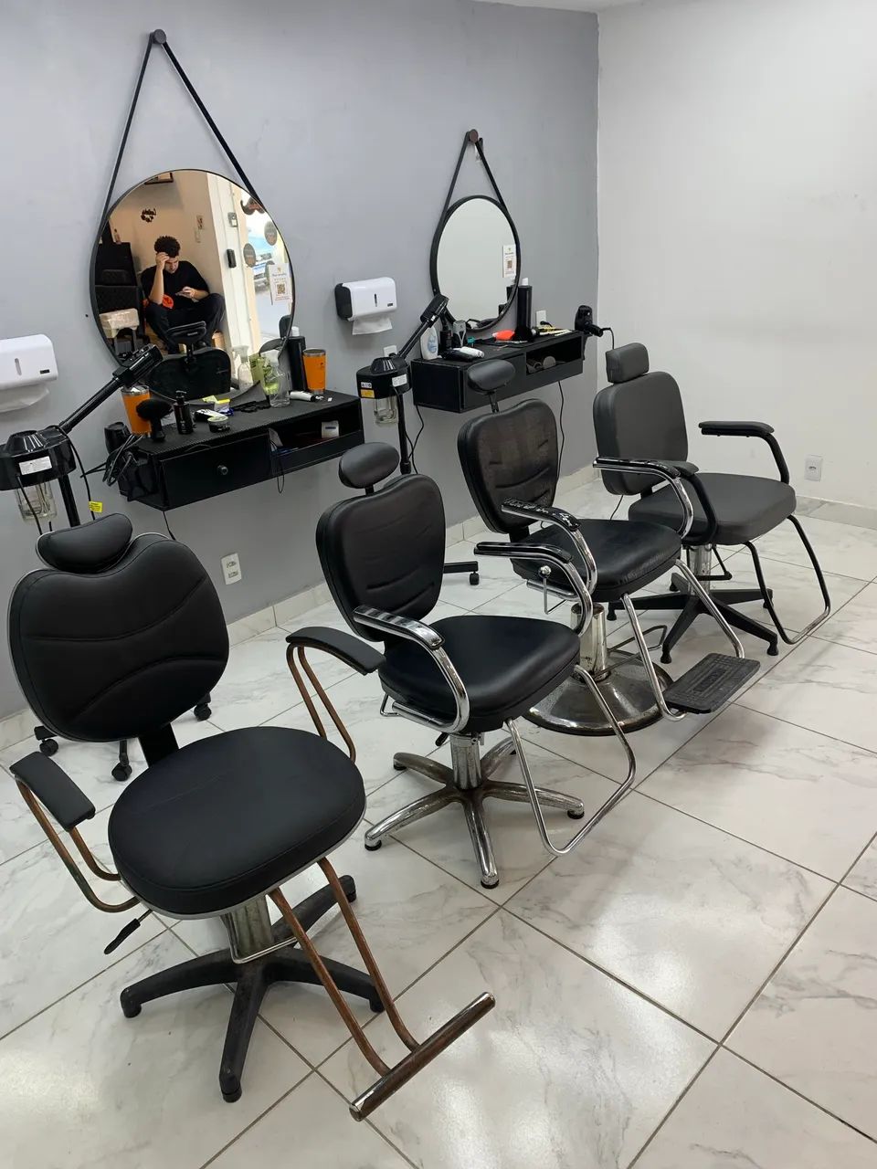 Cadeira barbeiro - Foto 2