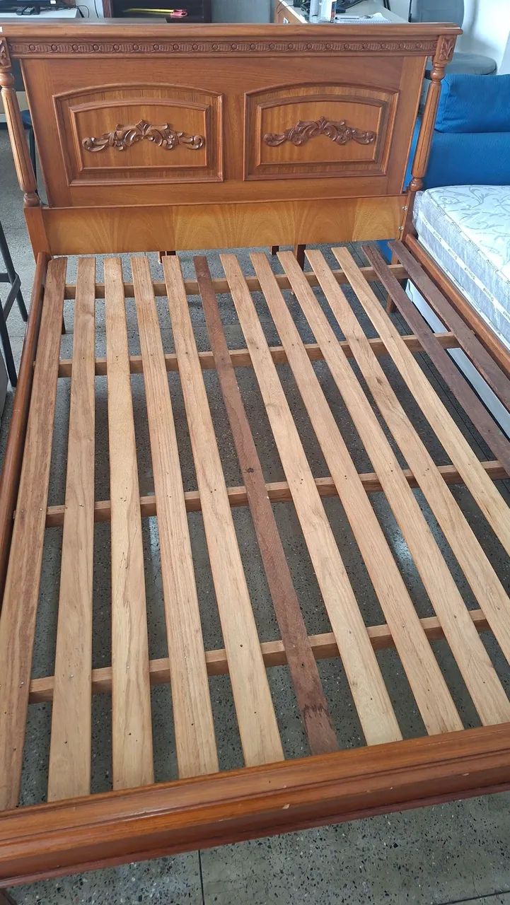 Cama de madeira casal  - Foto 5