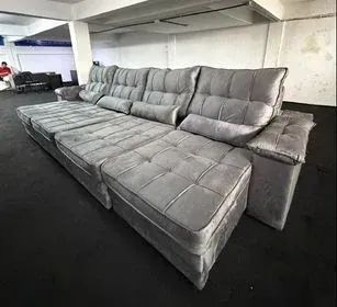 Sofá Morfeu Retrátil e Reclinável 3,70m - (Entregamos)!! - Foto 3