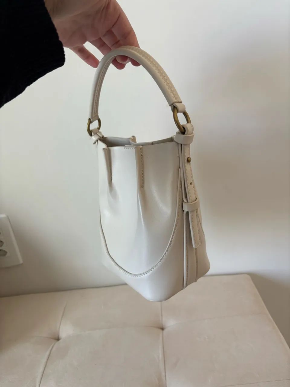 Bolsa ZARA off white  - Foto 3