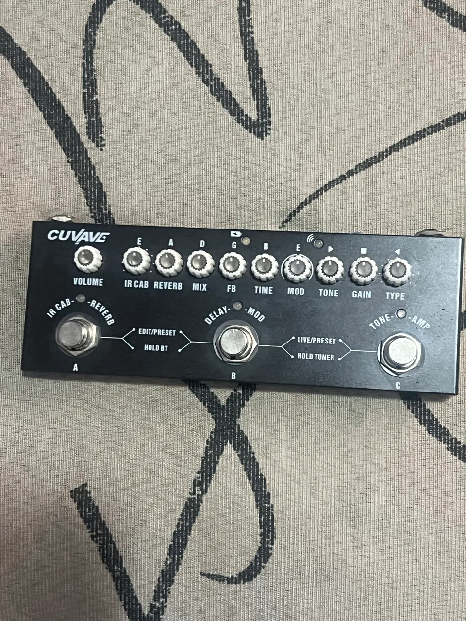 Pedal RoShi Blacklon - Fender Blackface - Instrumentos musicais