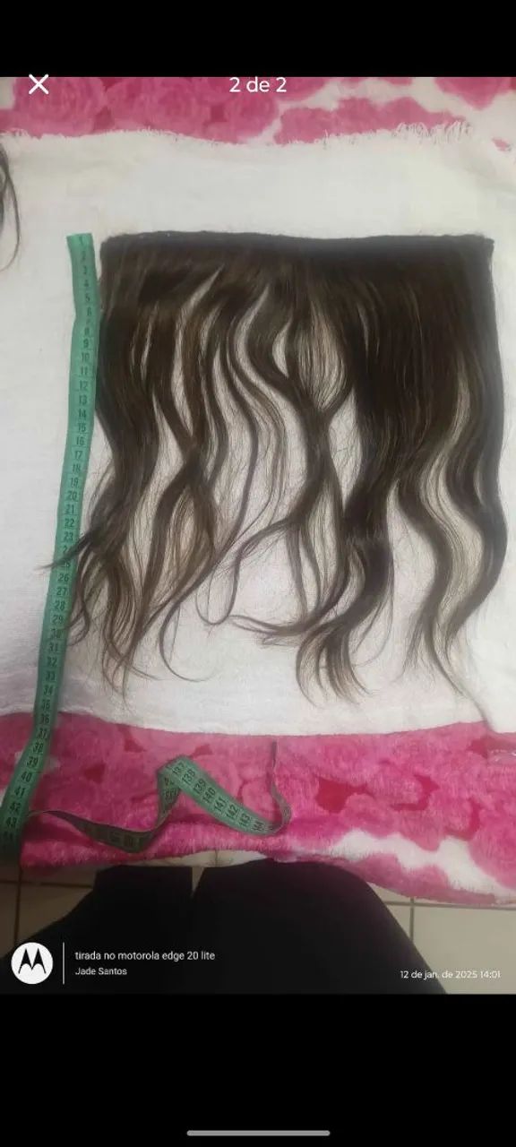 Cabelo humano liso