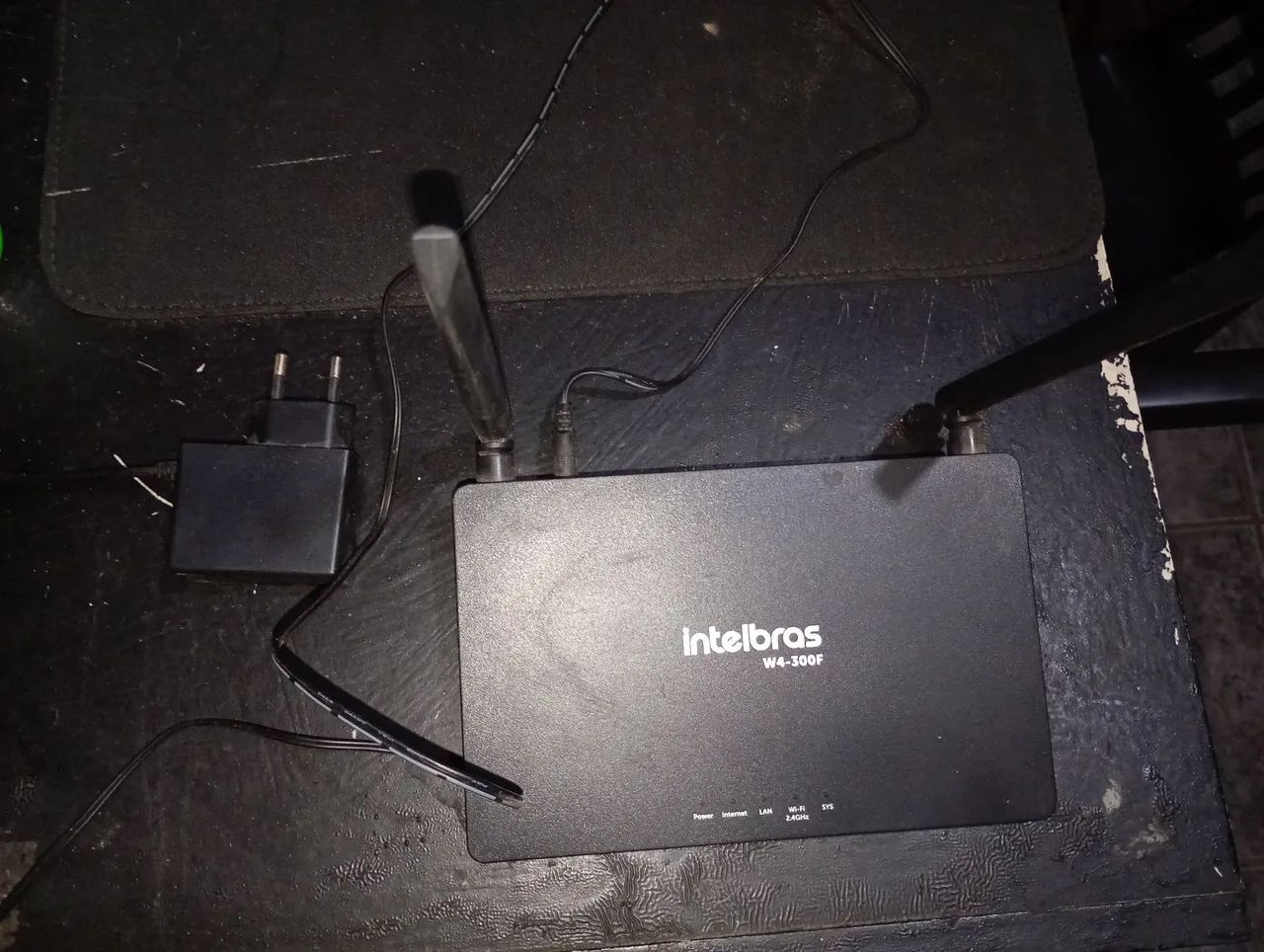 Roteador Wireless Wi-force Intelbras W4-300f Cor Preto - Foto 2