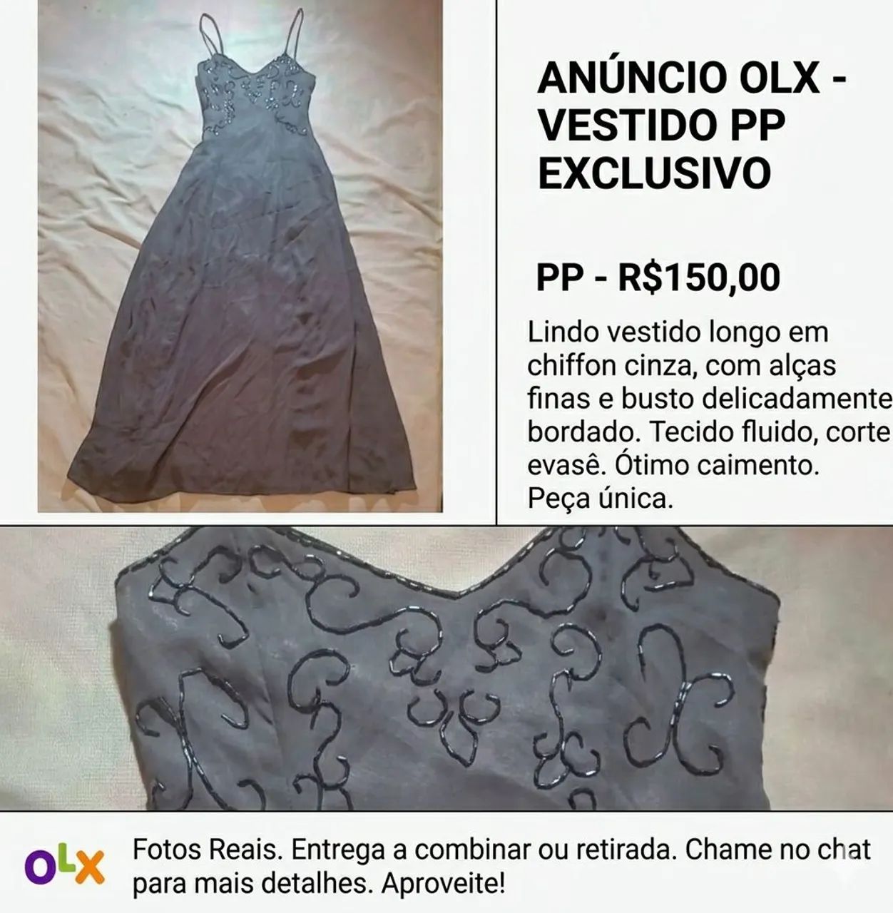 Lote 7 vestidos de festa  - Foto 2