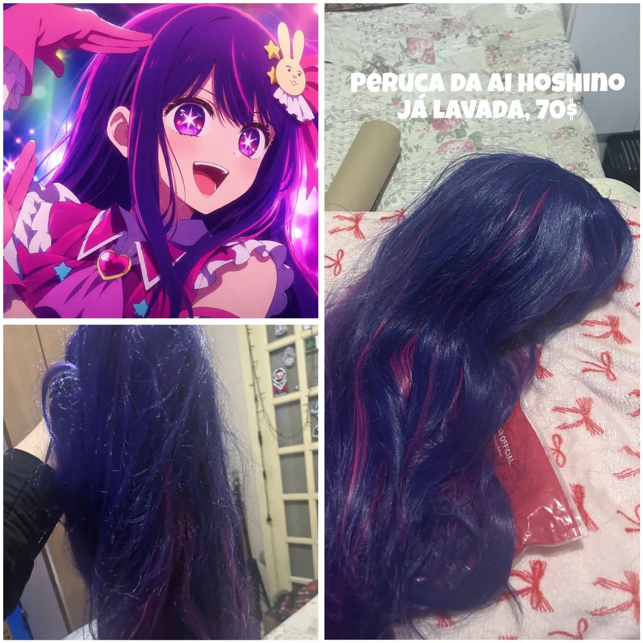 Peruca ai hoshino 