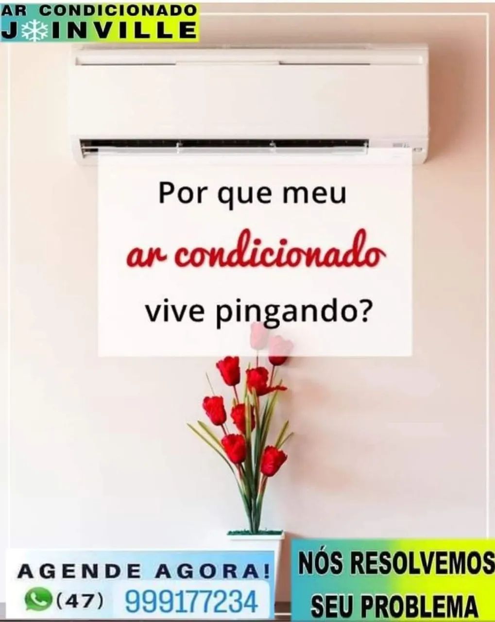 Manutenção preventiva de ar condicionado 