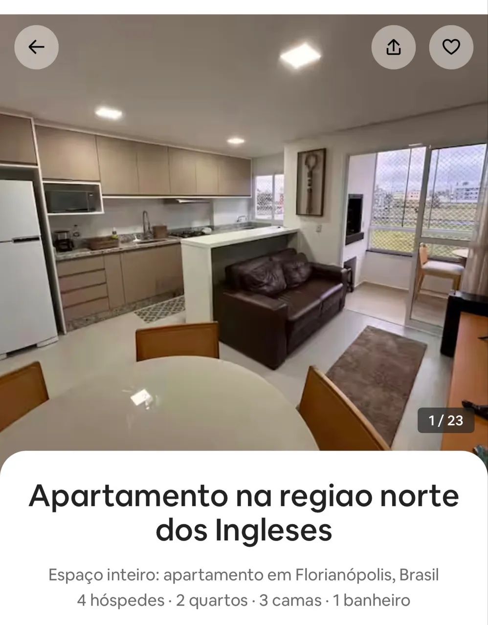 Alugo Apto Praia dos Ingleses / Wi-Fi e Garagem. - Foto 4