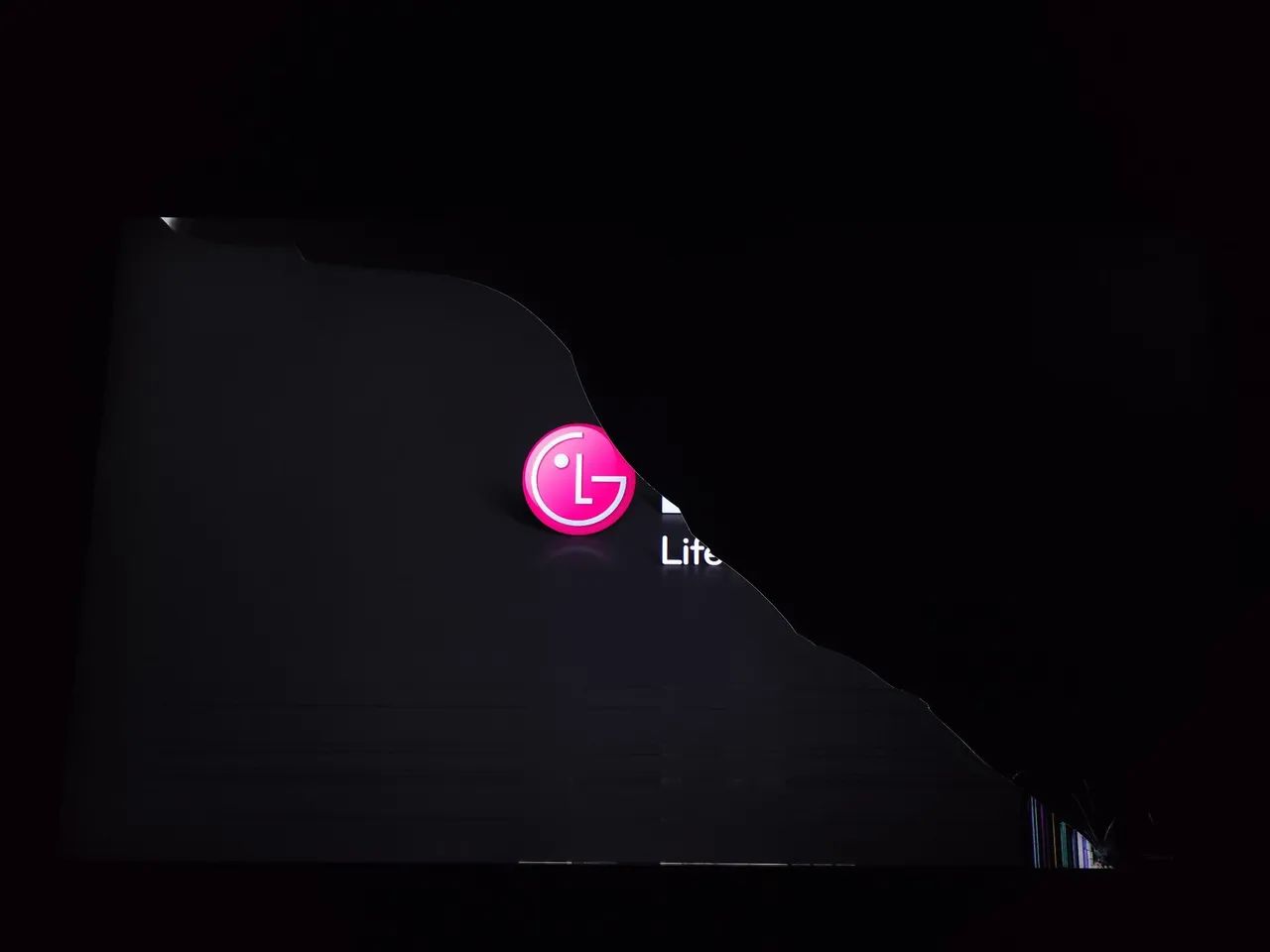TV LG 42 polegadas tela quebrada - Foto 4