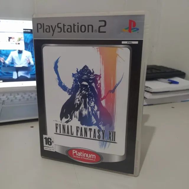 Final Fantasy XII PS2 Original Mídia Física Europeu - Jogos de
