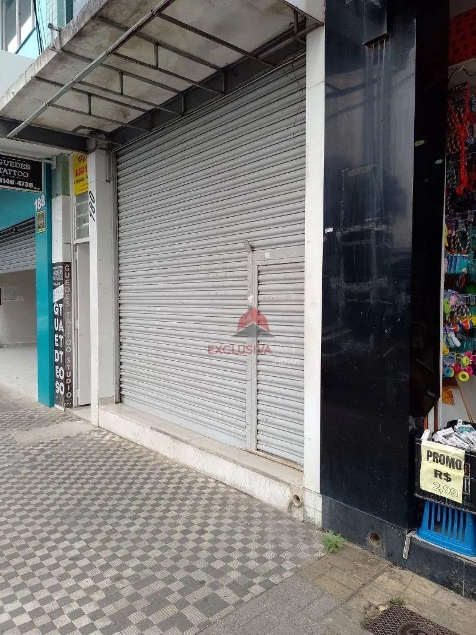 Loja comercial para locação com 103m²  Centro, São José dos Campos