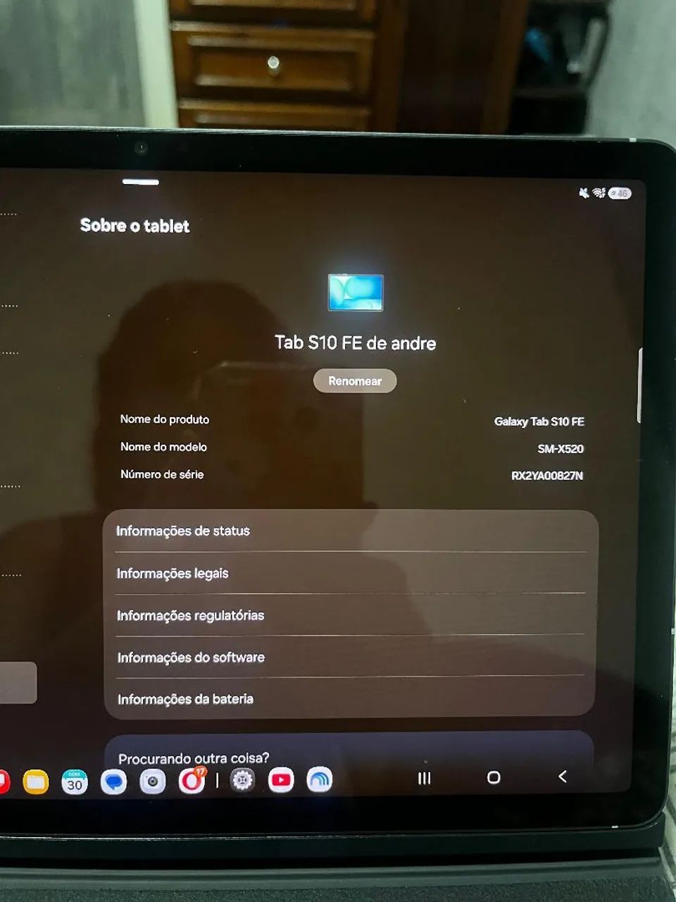 Galaxy tab s10 fe (apenas 7 meses de uso) - Foto 2