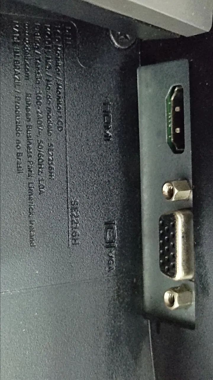 Monitor Dell 21,5 pol SE2216h - Foto 6