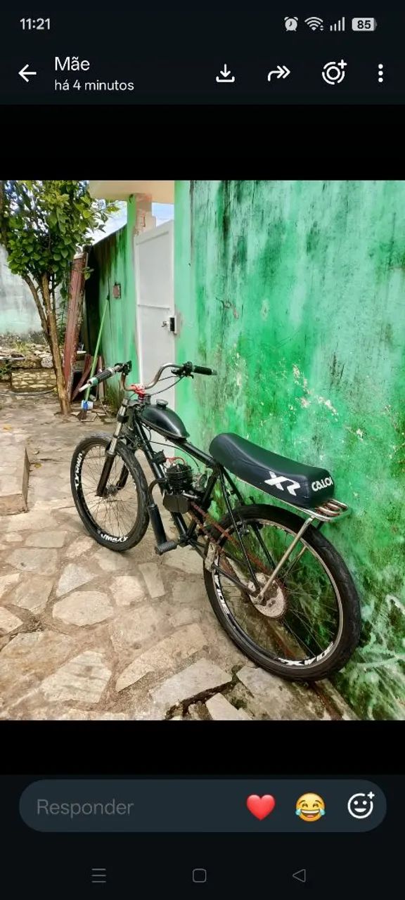 Bicicleta com motor - Foto 2