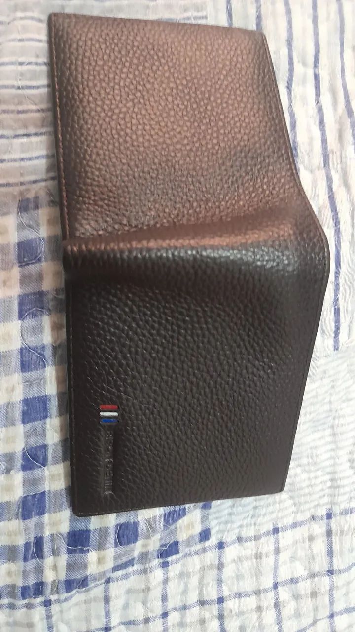 Carteira bison denin nova
