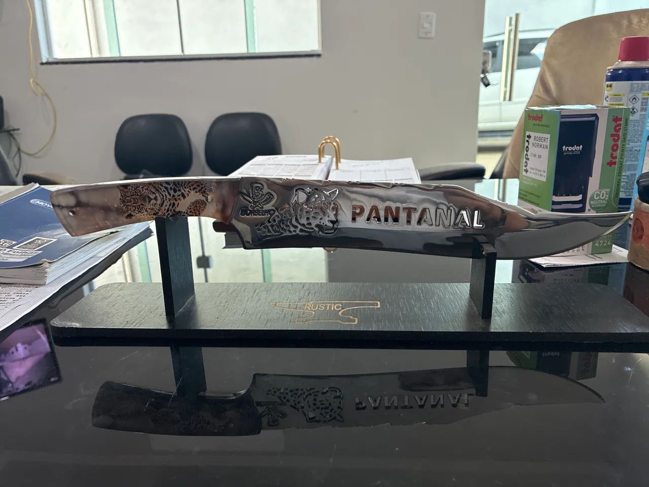 Vendo faca artesanal para churrasco 