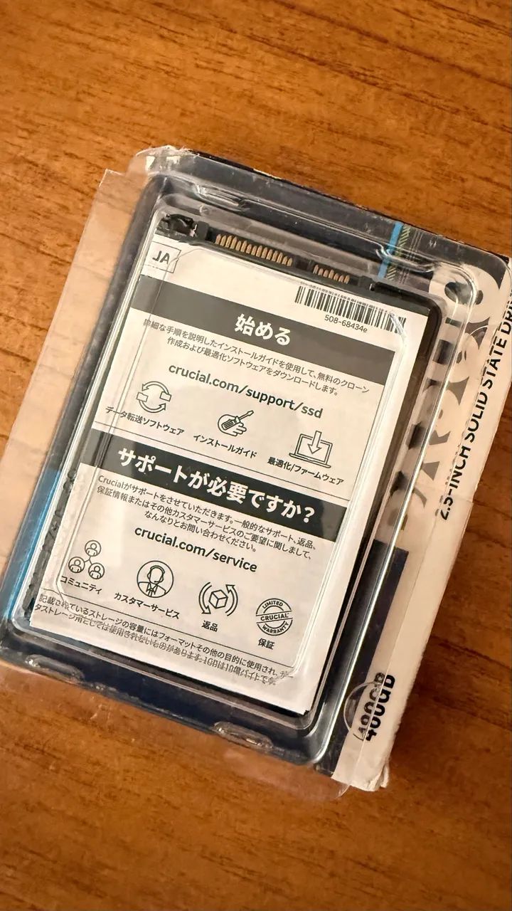 BX500 2.5 SSD CRUCIAL SSD 480GB - Foto 2
