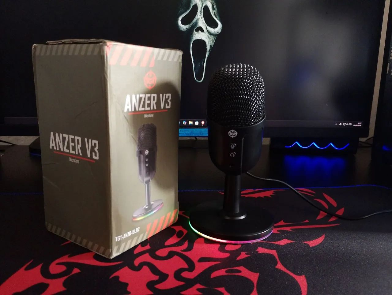 Microfone TGT Anzer v3 novo  - Foto 4