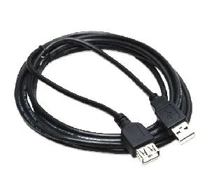 Cabo Extensor USB 2.0 AM-AF 2,5m Preto Comatac
