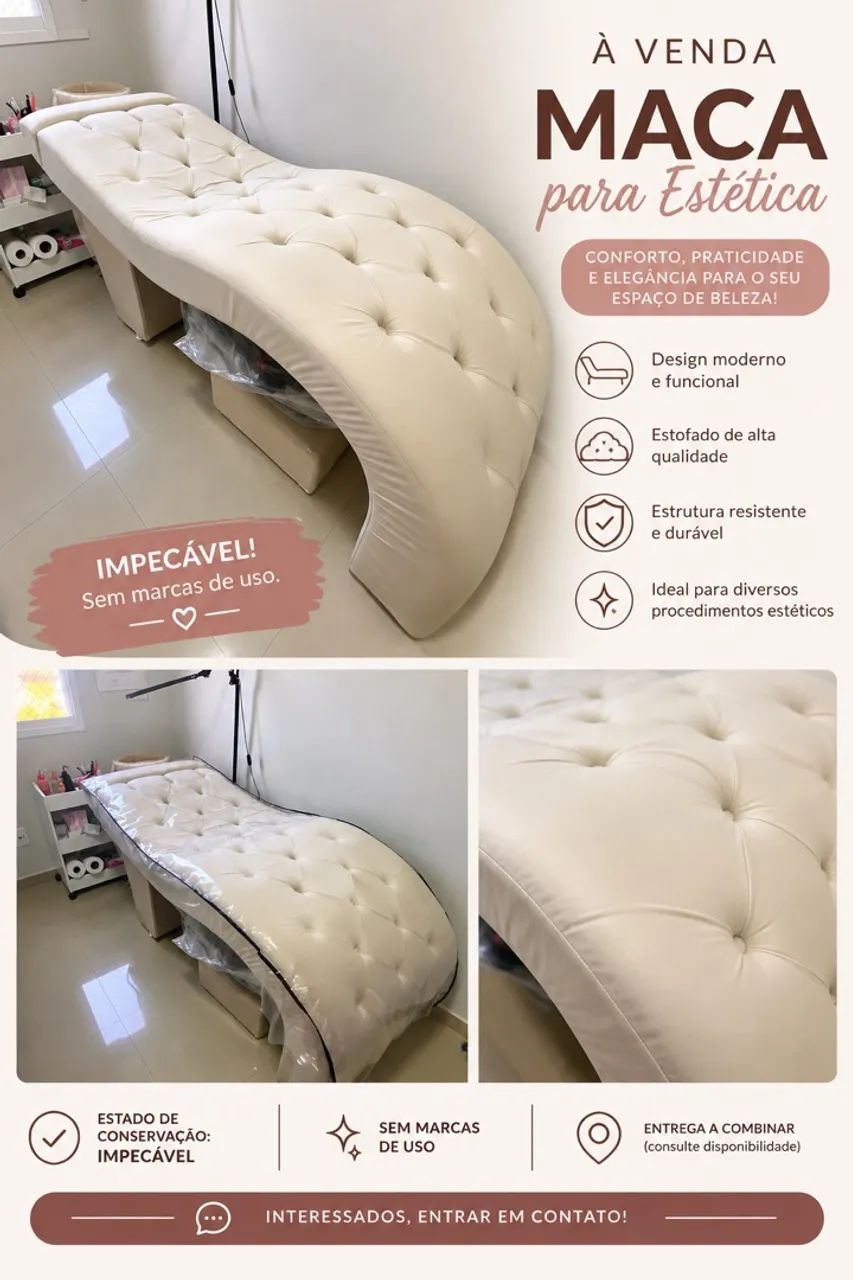 Venda de maca para estética 