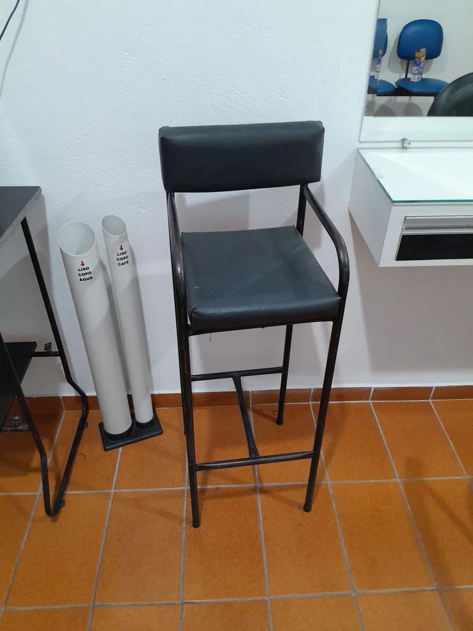 Cadeira de criança barbearia 