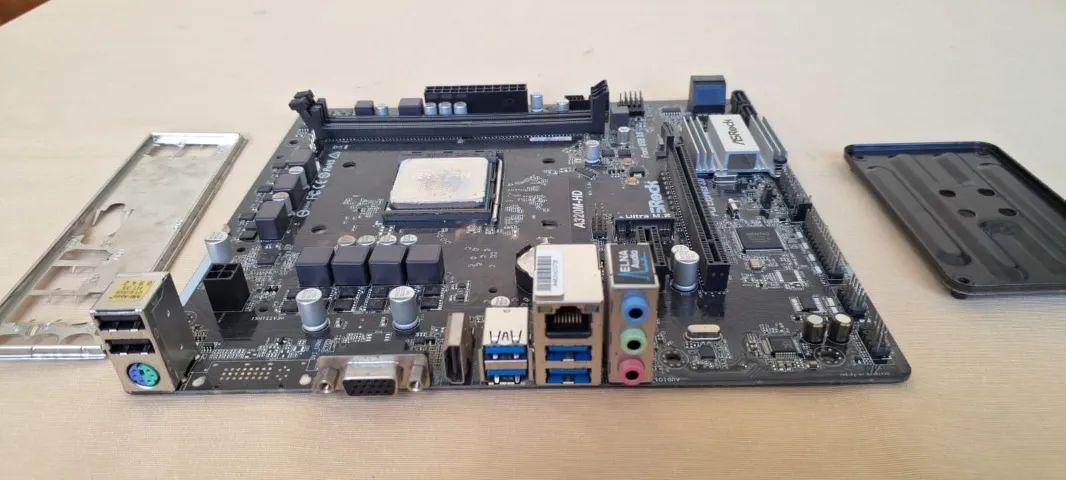 Kit Ryzen 3 3200G e ASRock A320M-HD Funcionando perfeitamente ! - Foto 2