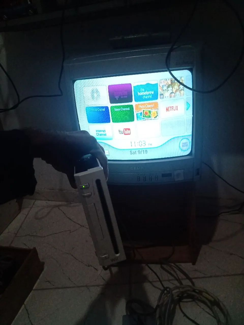Nintendo Wii com defeito  - Foto 5