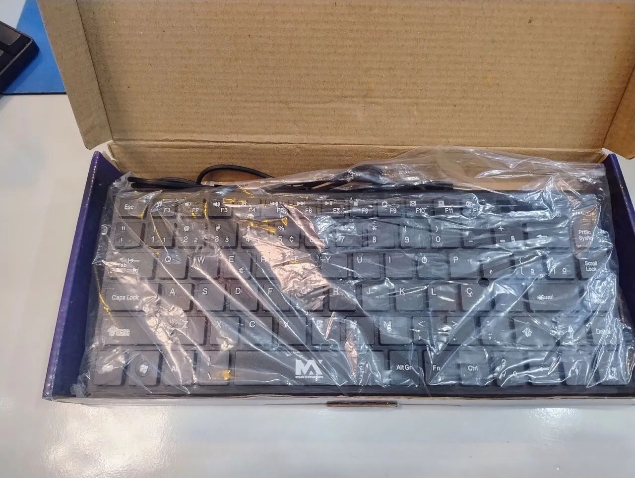 Teclado USB Maxmidia MAX-TEC202 Compacto ABNT2 - Foto 5