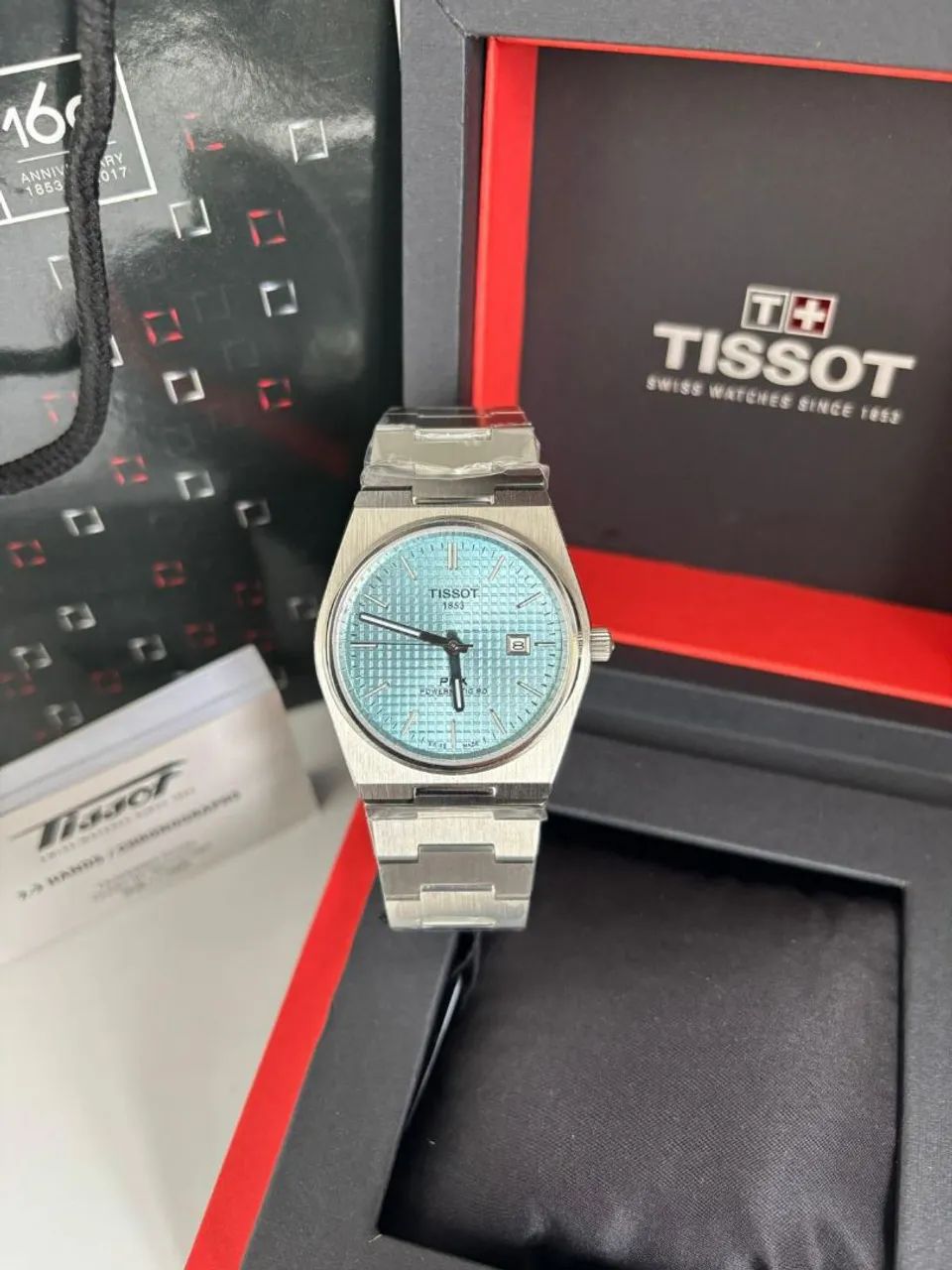 Relógio Estilo Tissot Powermatic 80 Automático em Aço 904L - Foto 2