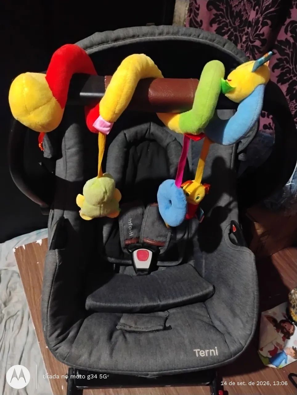 vendo Bebê conforto com suporte Para carro - Foto 3