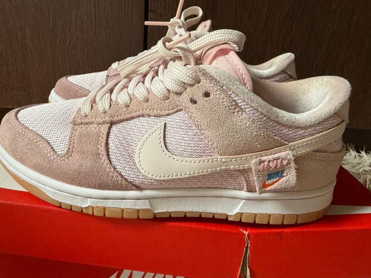 Tênis Nike Dunk Low Teddy Bear n35 - Foto 2