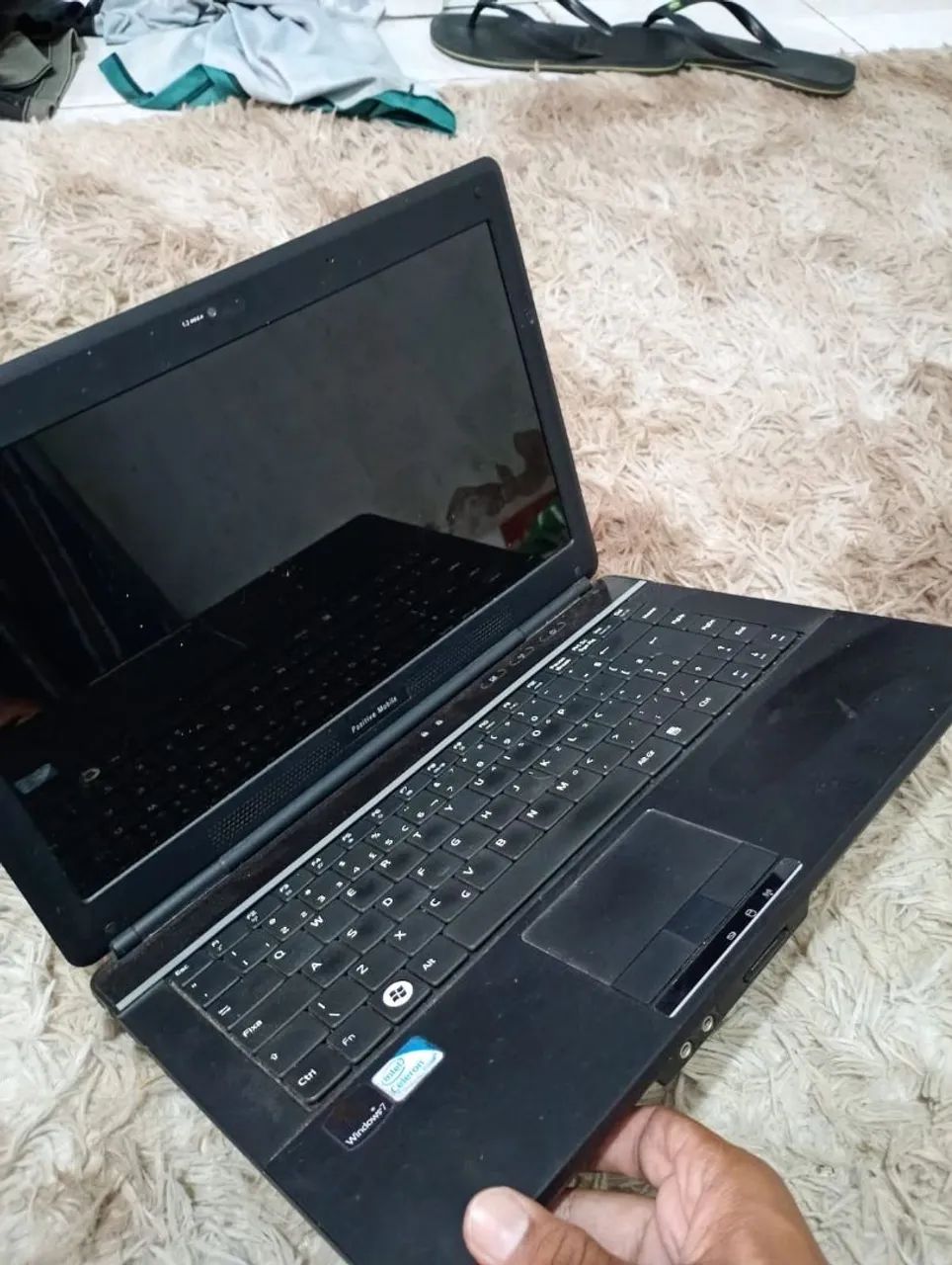 Notebook com defeito 