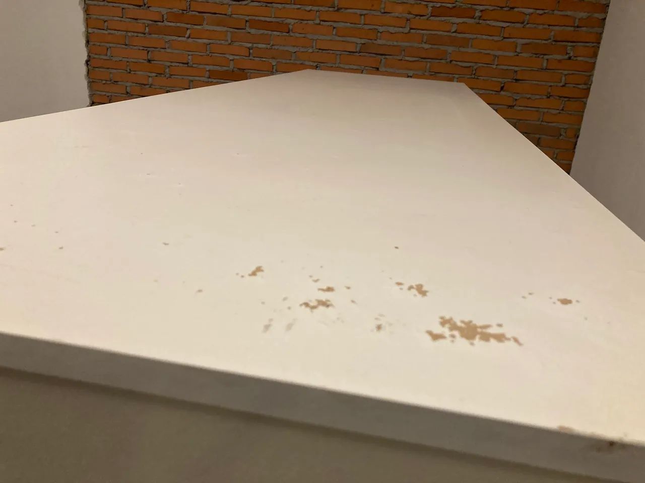 Rack Tok Stok 1,82 M x 0,55 CM Branco e Madeira - Foto 4