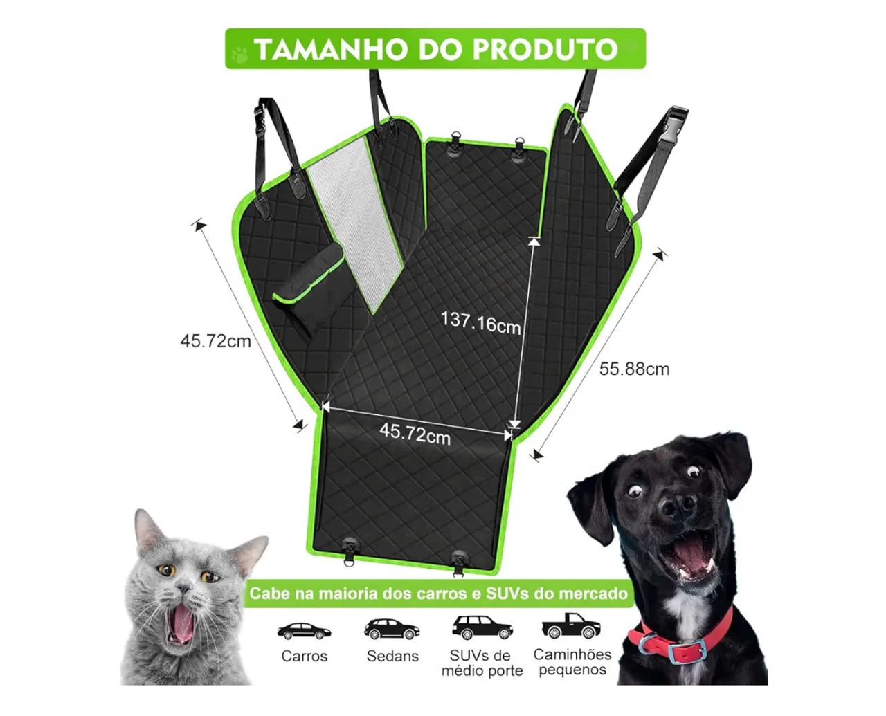 Capa Protetora Carro Pet Impermeável - Foto 2
