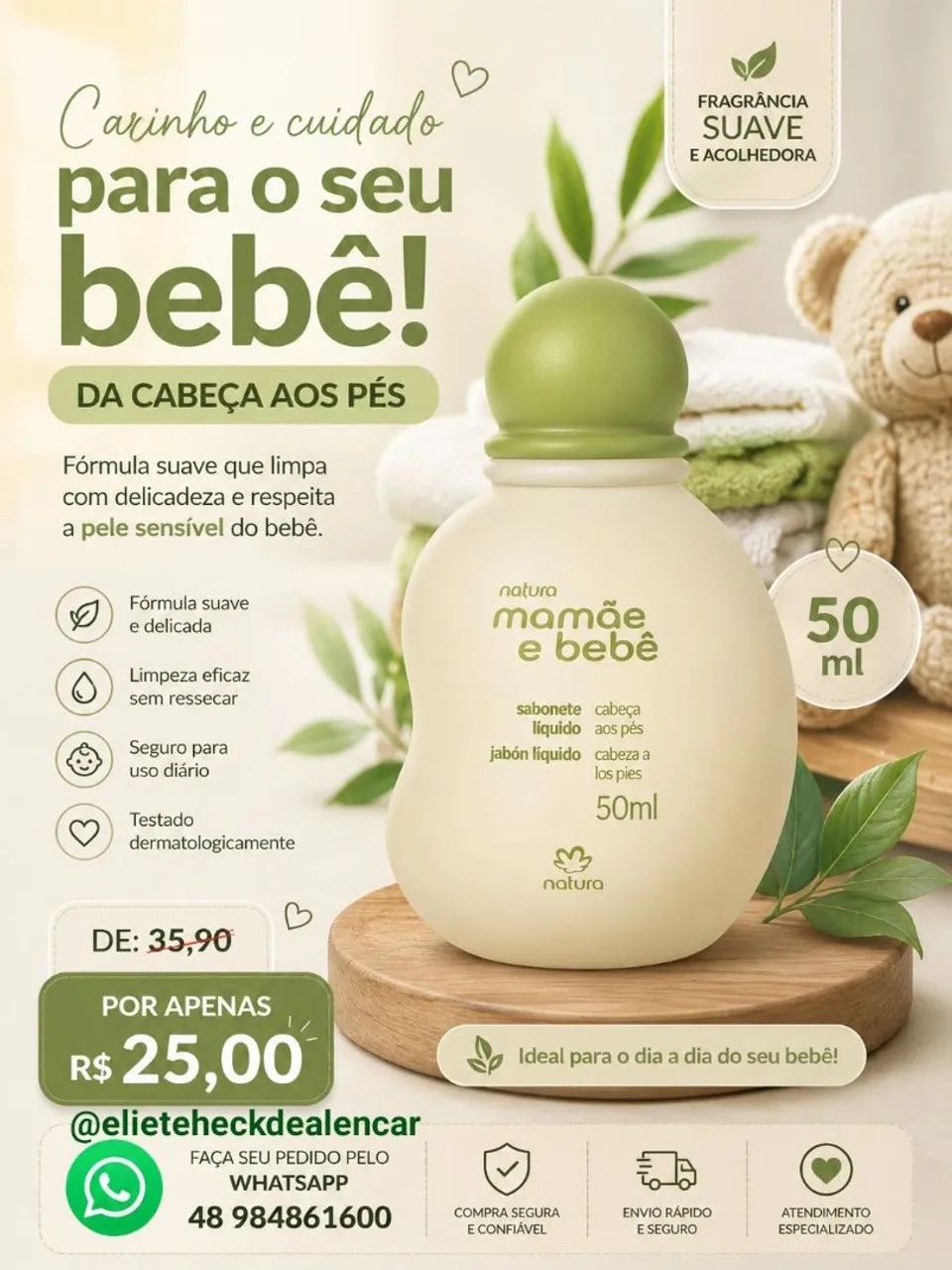 Natura mamãe e bebê  - Foto 4