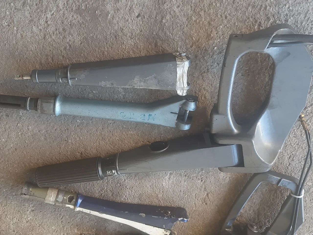 Manche motor de popa Yamaha, evinrude 