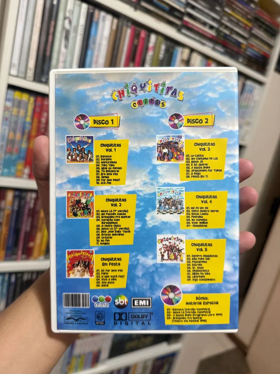 Dvds Chiquititas Clipes duplo - Foto 2