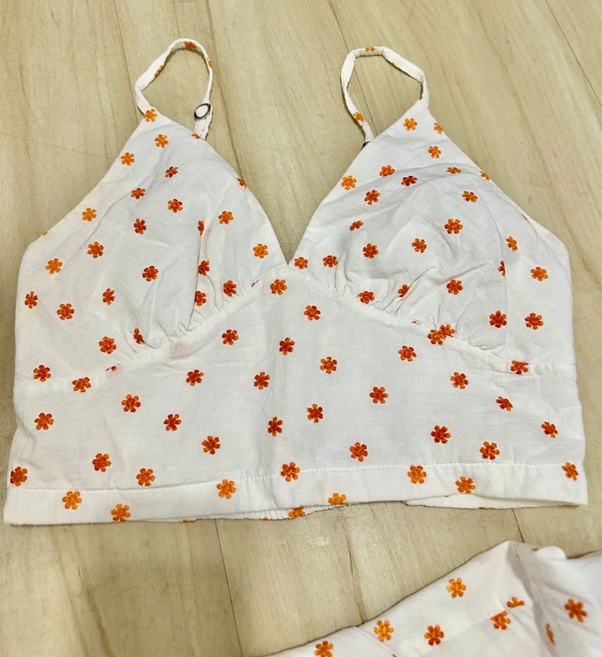 Camisa bordada + Top - Foto 3